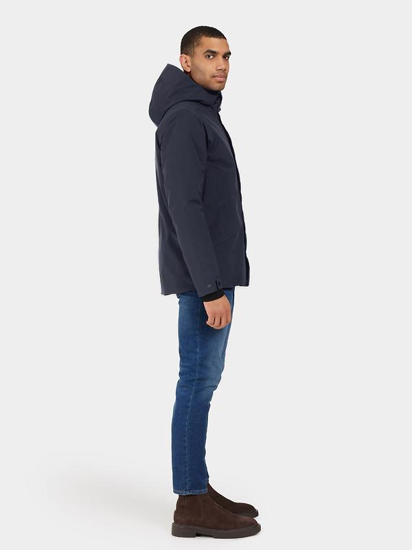 Didriksons Men's Adam Parka Jacket - Dark Night Blue Image 7