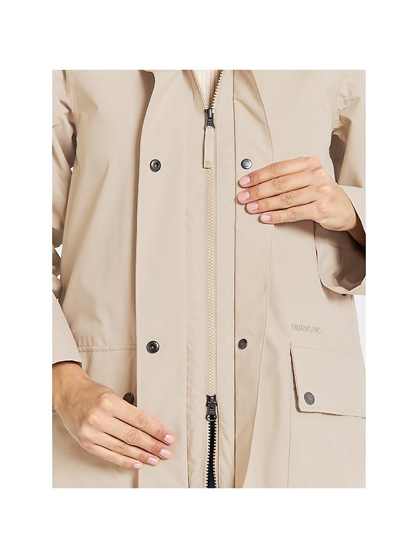 Didriksons Women's Adria Waterproof Parka - Clay Beige Image 11