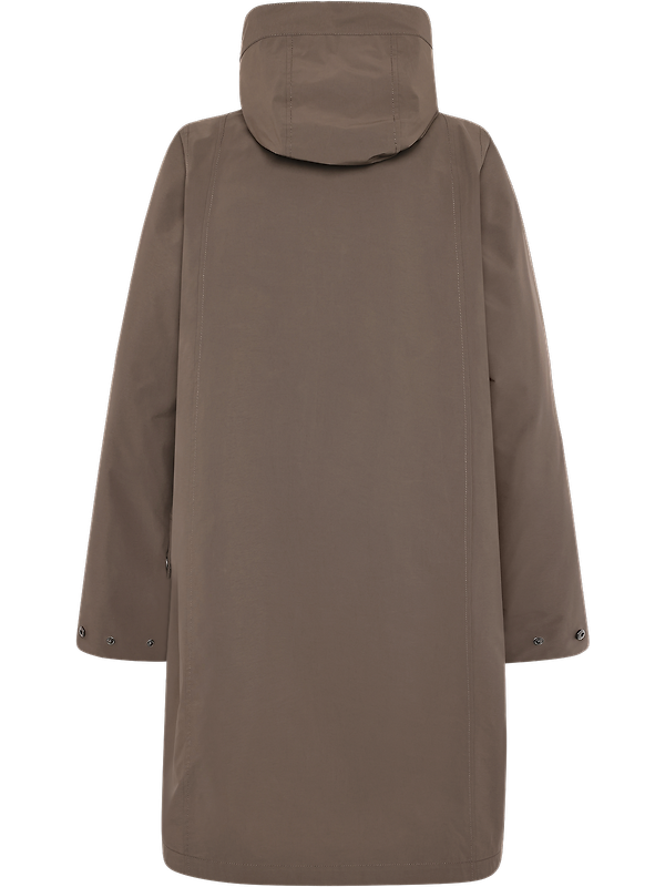 Didriksons Women's Adria Waterproof Parka - Mocha Brown Image 8