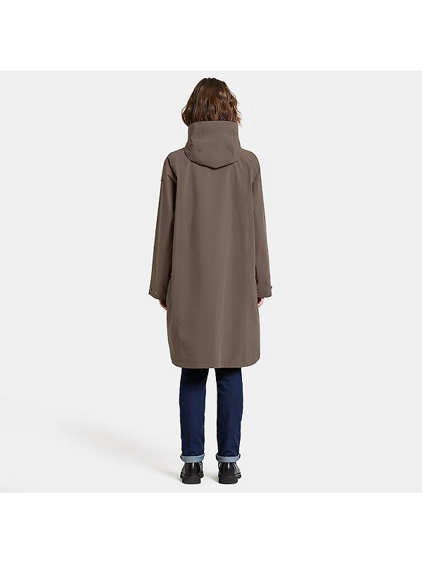 Didriksons Women's Adria Waterproof Parka - Mocha Brown Image 7