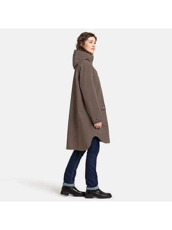 Didriksons Women's Adria Waterproof Parka - Mocha Brown Image 6