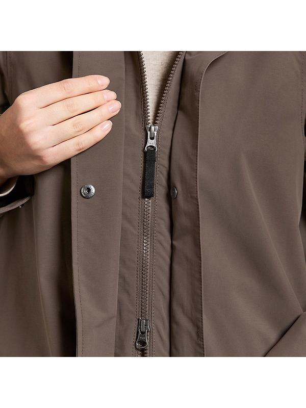 Didriksons Women's Adria Waterproof Parka - Mocha Brown Image 10