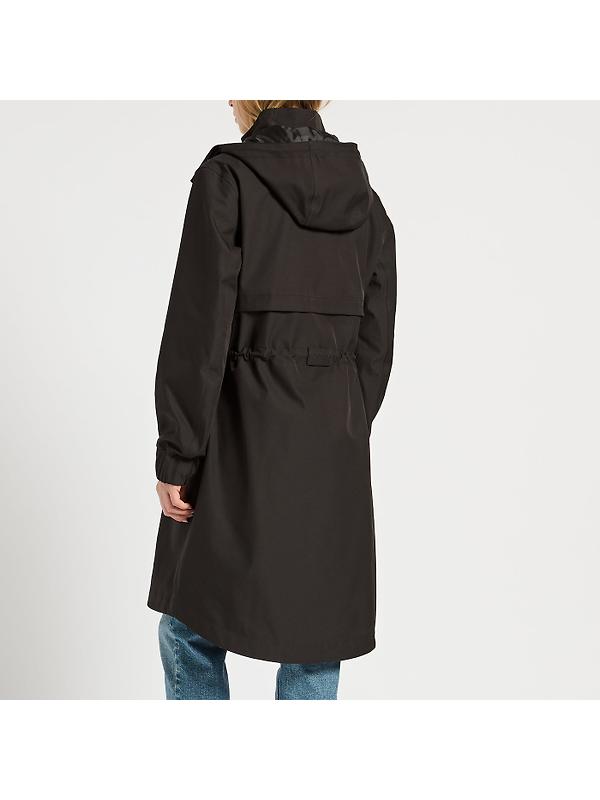 Joules Women's Elbridge Waterproof Coat with Hood - Black Image 6