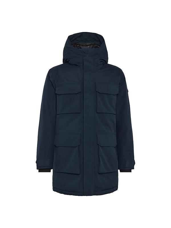 Didriksons Men's Aiden Parka - Dark Night Blue Image 1