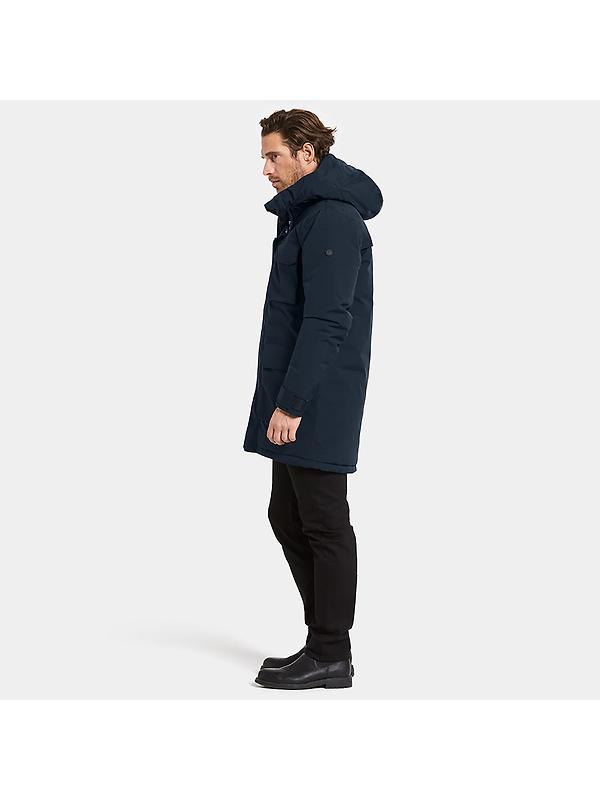 Didriksons Men's Aiden Parka - Dark Night Blue Image 4