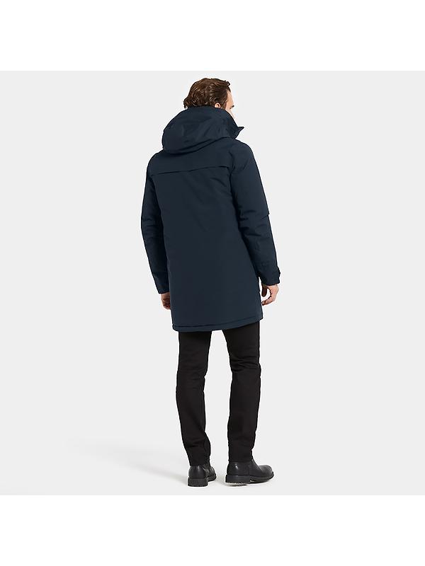 Didriksons Men's Aiden Parka - Dark Night Blue Image 5