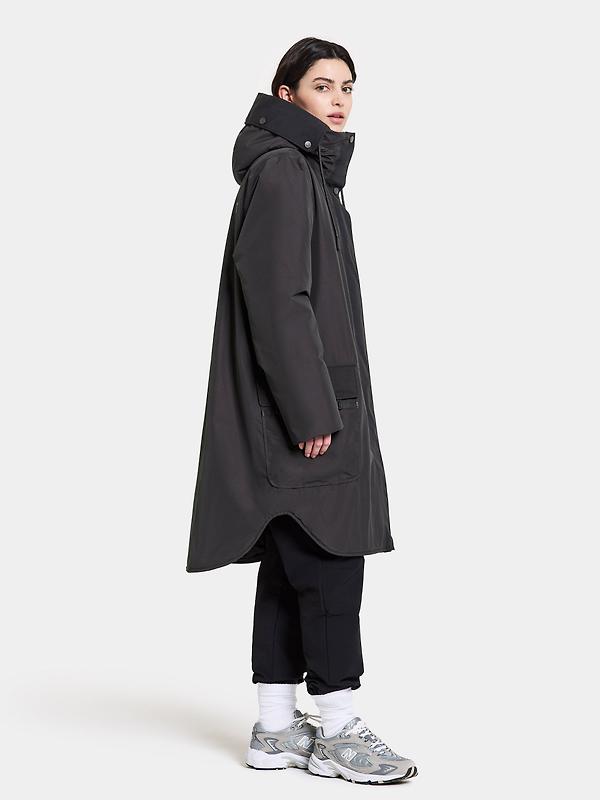 Didriksons Women's Aiko Parka - Black Image 7
