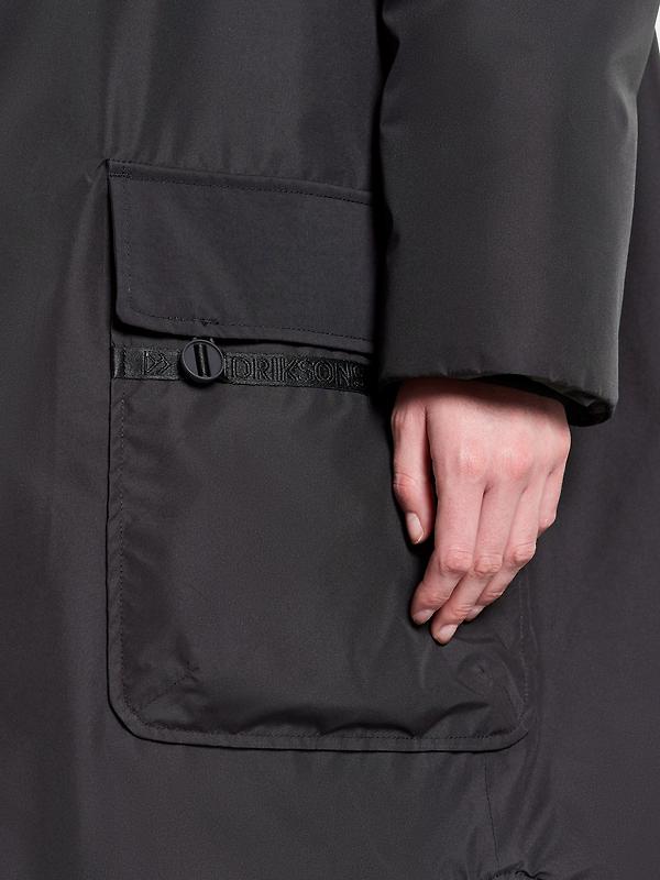 Didriksons Women's Aiko Parka - Black Image 9