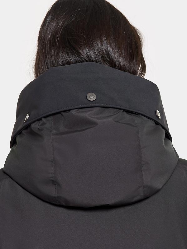 Didriksons Women's Aiko Parka - Black Image 10