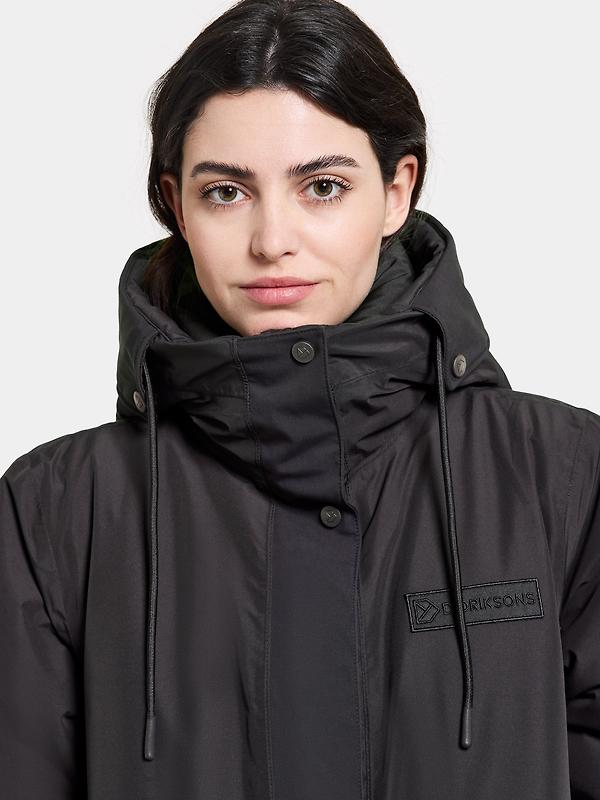 Didriksons Women's Aiko Parka - Black Image 11