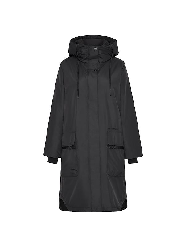 Didriksons Women's Aiko Parka - Black Image 1