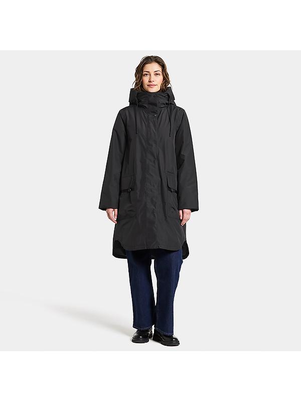 Didriksons Women's Aiko Parka - Black Image 3