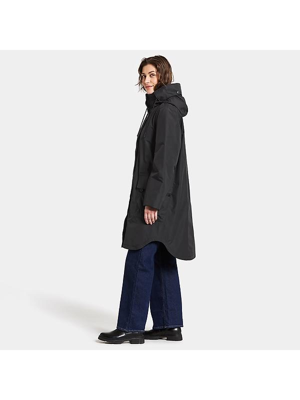 Didriksons Women's Aiko Parka - Black Image 4