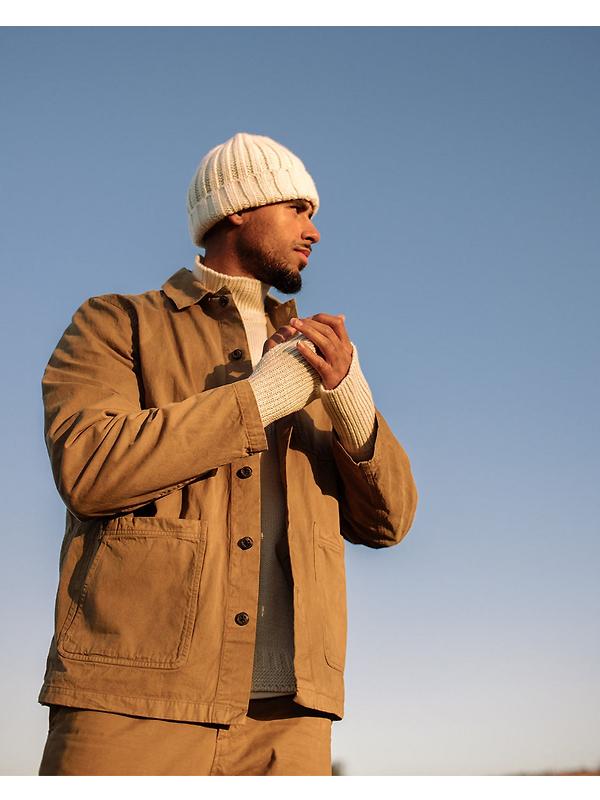 Peregrine Men's Ashton Chore Jacket - Stone Image 8