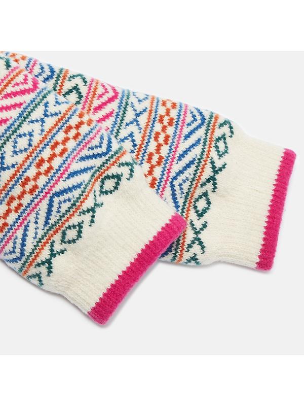Joules Women's Chalet Cosy Lined Socks UK 4-8 - Pink Image 2