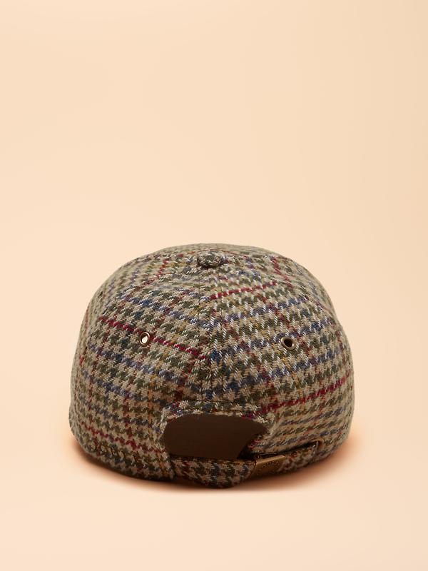 Joules Women's Perry Tweed Baseball Cap - Multi Image 4