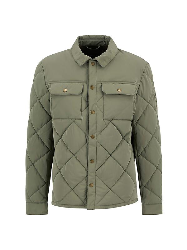 Barbour International Men's Axwell Puffer Jacket - Light Moss Image 1