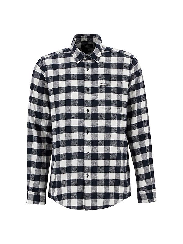 Barbour International Men's Blackstreak Check Shirt - Black Image 1