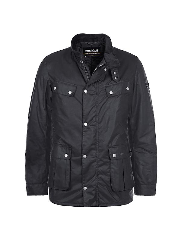 Barbour International Men's Duke Wax Jacket - Sage Image 1