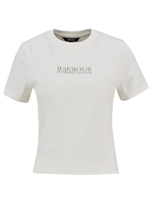 Barbour International Women's Harley T-Shirt - Off White Product Image