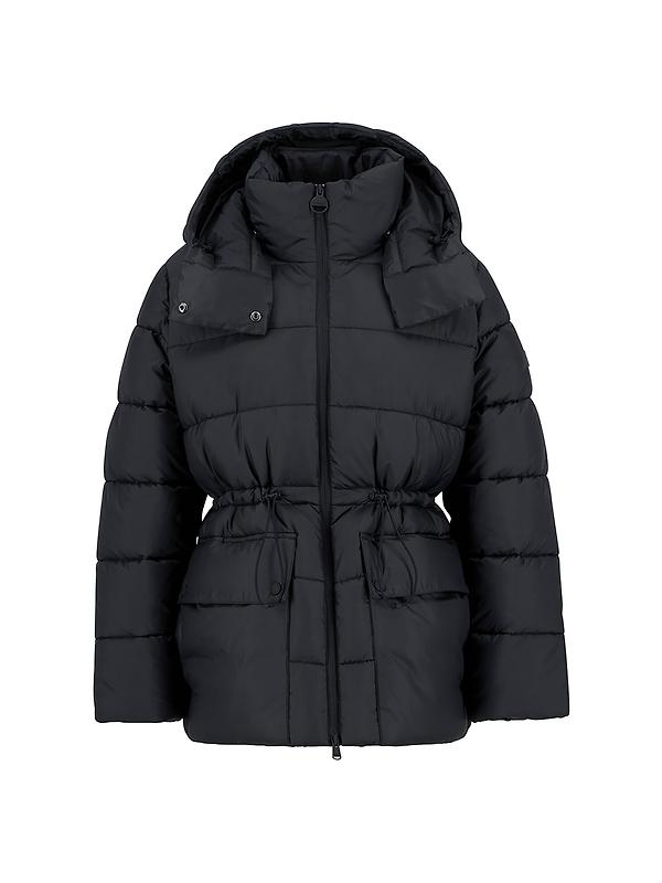 Barbour International Women's Lisbon Puffer Jacket - Black Image 1