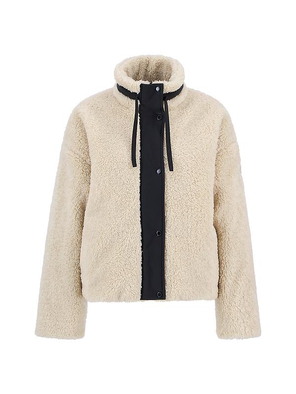 Barbour International Women's Palma Fleece - Jasmine/Black Image 1