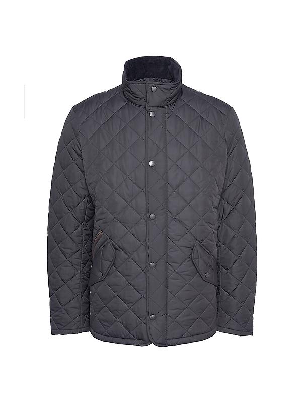 Barbour Men's Chelsea Quilted Jacket - Black Image 1