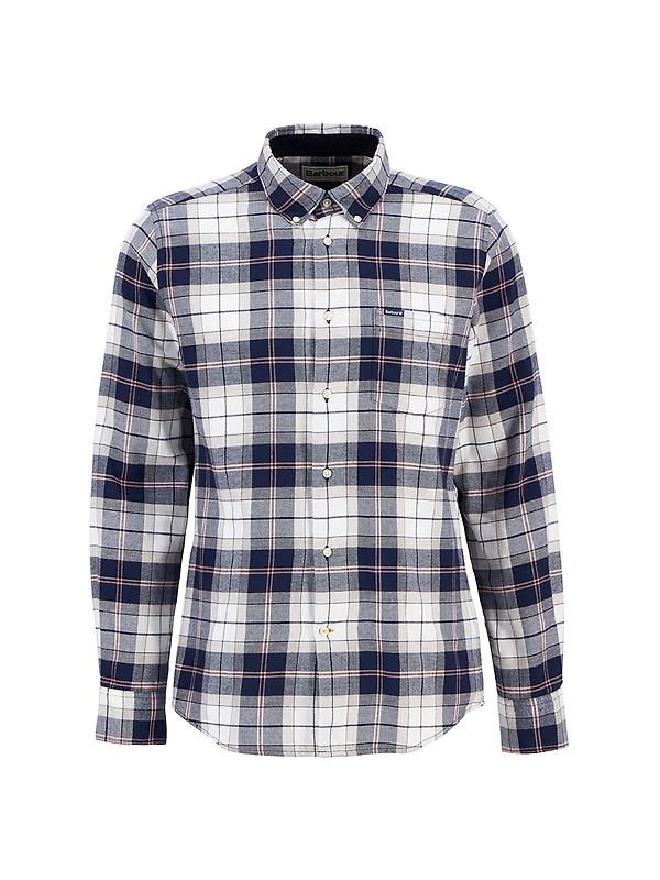 Barbour Men's Fortrose Tailored Tartan Shirt - Riverstone Image 1