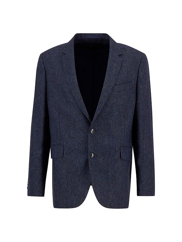 Barbour Men's Godfrey Moons Shetland Blazer - Navy Image 1