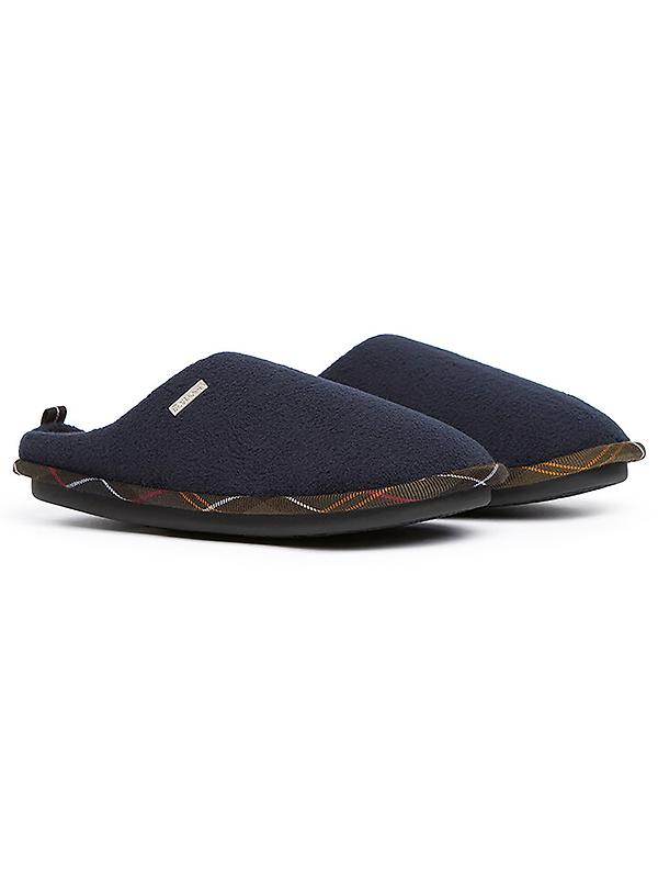Barbour Men's Hexham Slippers - Navy Image 1