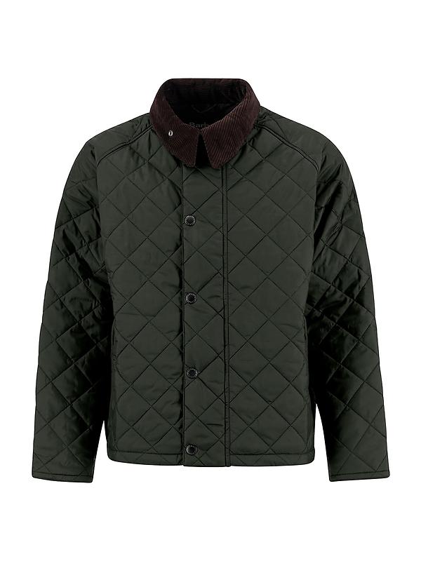 Barbour Men's OS Transport Quilted Jacket - Sage Image 1