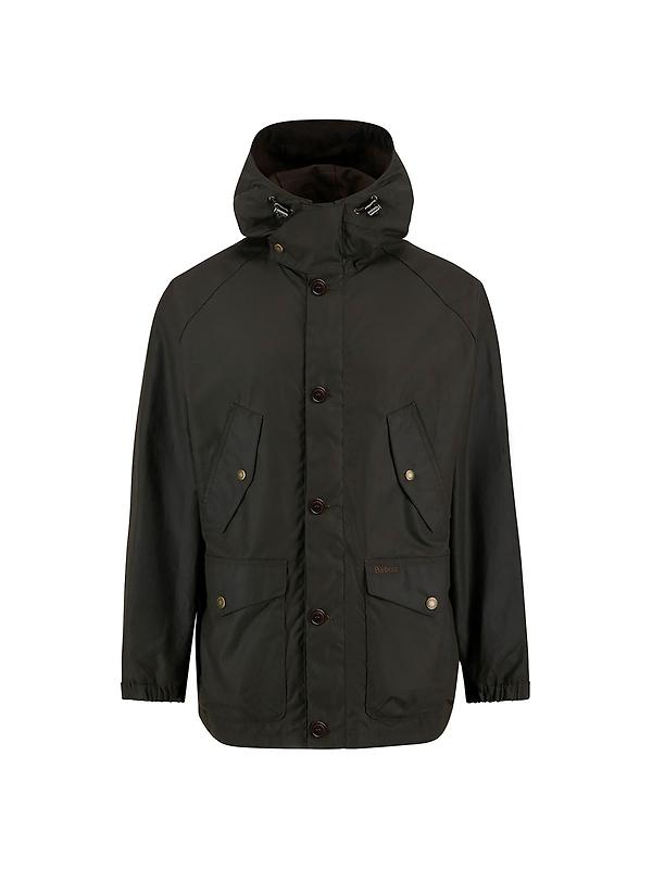 Barbour Men's Re-Engineered Endurance Mountain Wax Parka - Olive Image 1