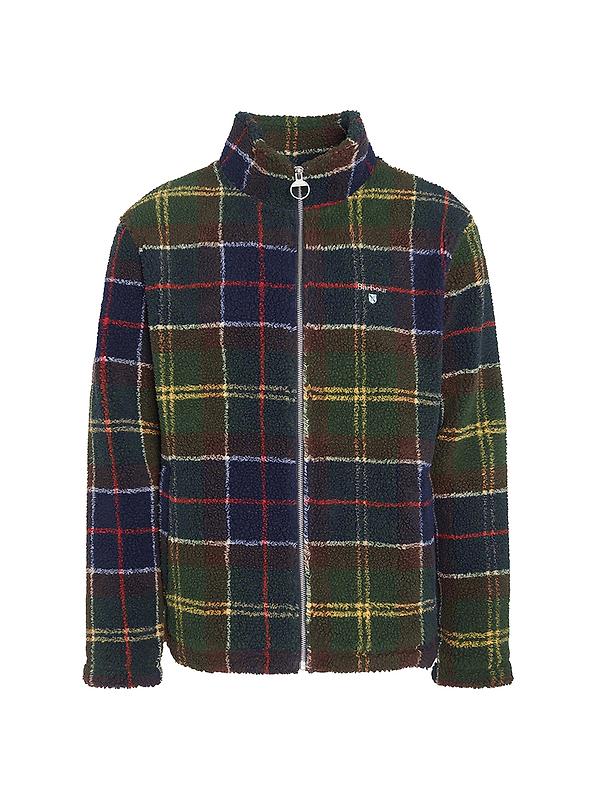 Barbour Men's Tartan Zip Through Fleece - Classic Tartan Image 1