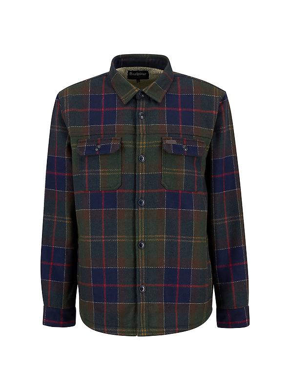 Barbour Men's Willberry Regular Brushed Check Overshirt - Classic Tartan Image 1