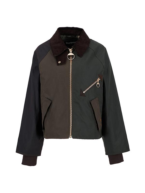 Barbour Women's Arlene Wax Jacket - Beech/Ancient Tartan Image 1