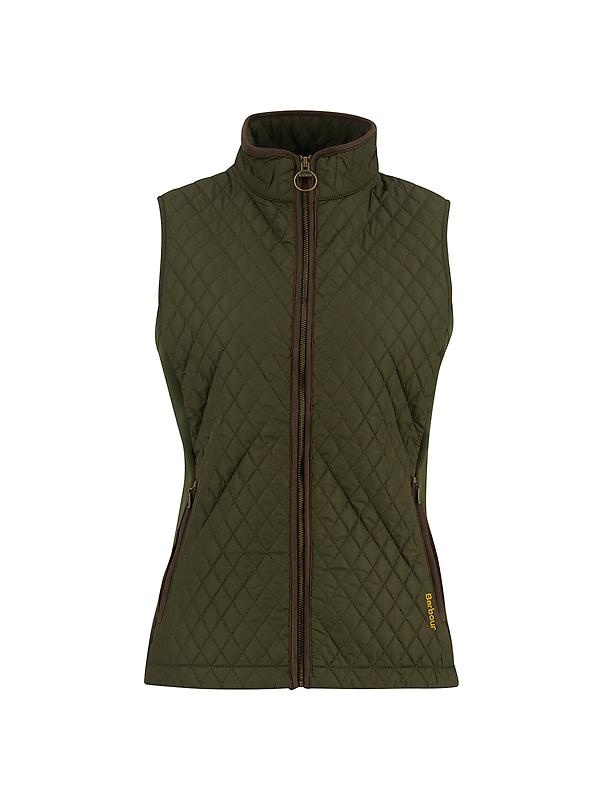 Barbour Women's Basswood Gilet - Olive Image 1
