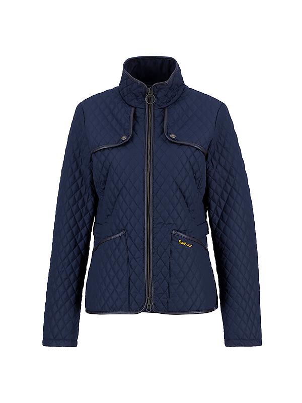 Barbour Women's Dahlia Quilted Jacket - Dark Navy Image 1