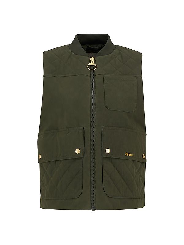 Barbour Women's Theodora Gilet - Olive Image 1