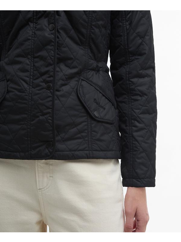 Barbour Women's Millfire Quilted Jacket - Black Image 6