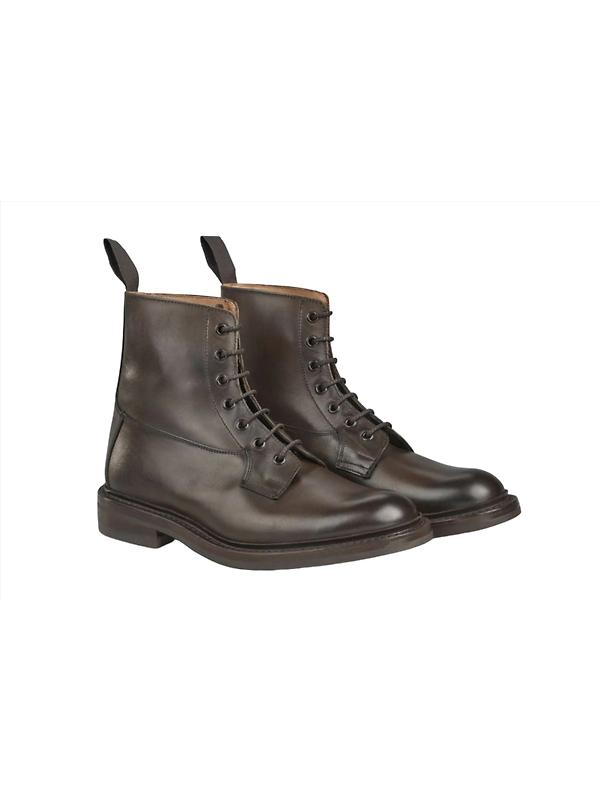 Tricker’s Burford Country Boot – Espresso Burnished Image 3
