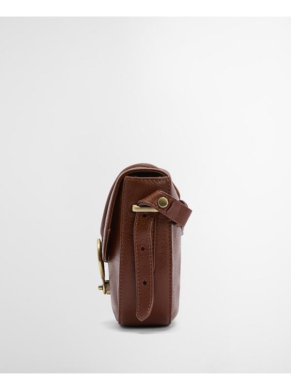 Barbour Women's Elm Leather Crossbody Bag - Brown Image 3