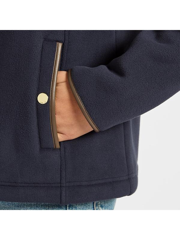 Joules Women's Heritage Full Zip Fleece - Navy Image 4
