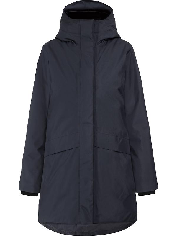 Didriksons Women's Cajsa Parka - Dark Night Blue Image 1