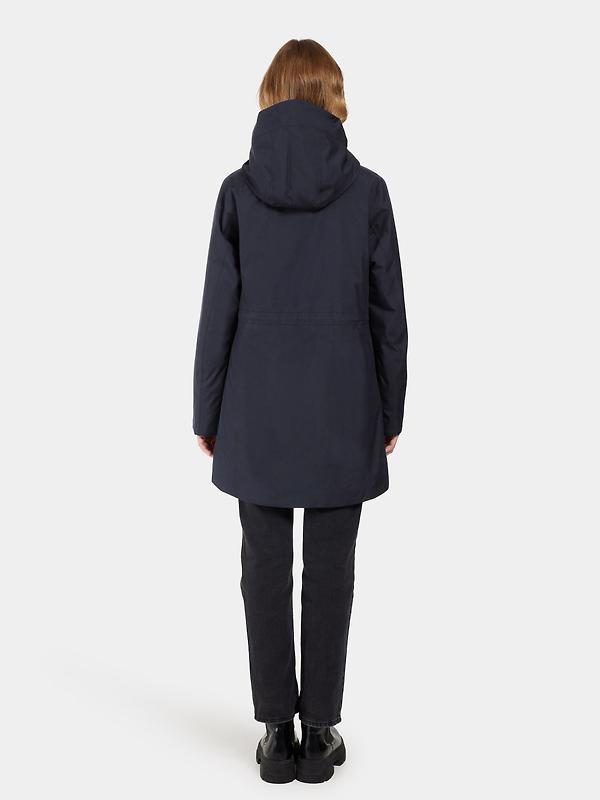 Didriksons Women's Cajsa Parka - Dark Night Blue Image 6