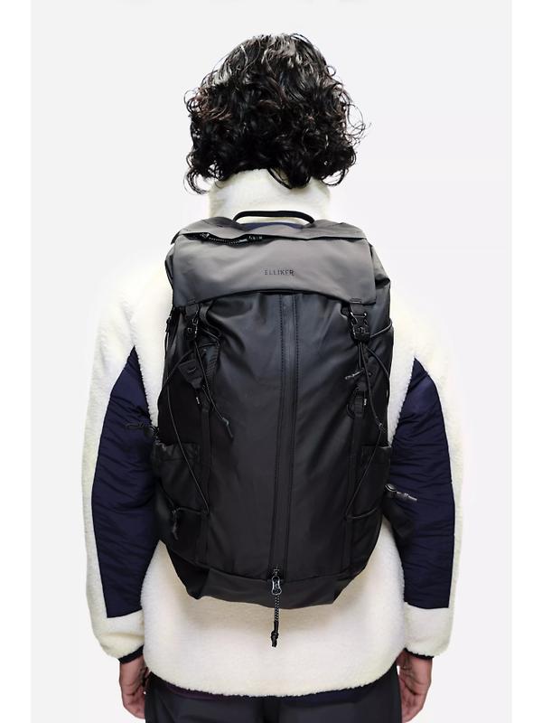 Elliker Cautley Flap Over Backpack - Black Image 18