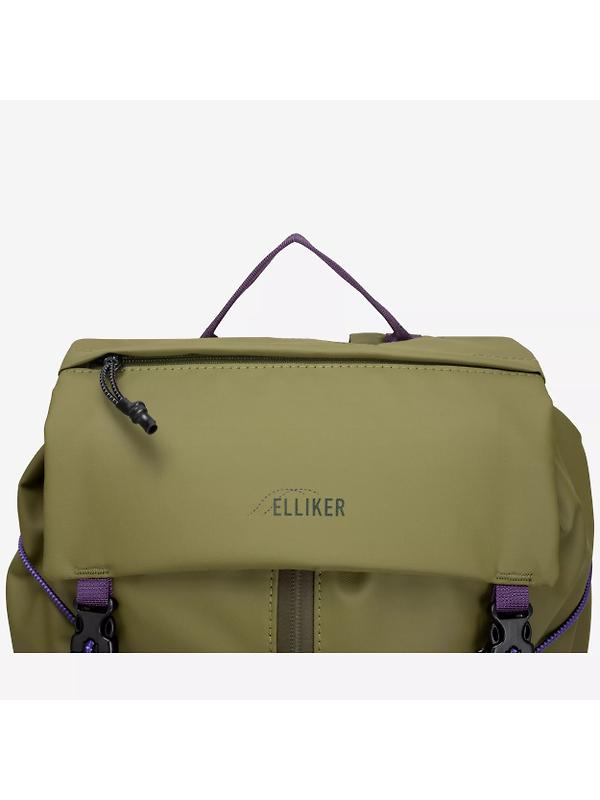 Elliker Cautley Flap Over Backpack - Khaki Image 16