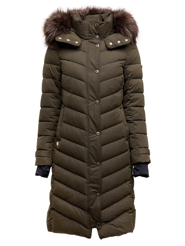 Holland Cooper Women's Chamonix Coat - Khaki Image 1