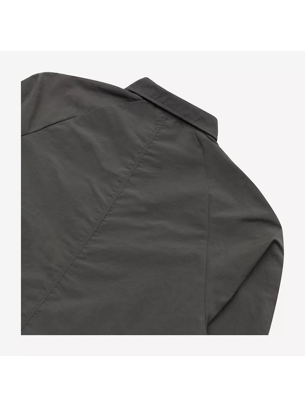 Elliker Unisex Craw Long Sleeve Zipper Tech Shirt - Grey Image 10