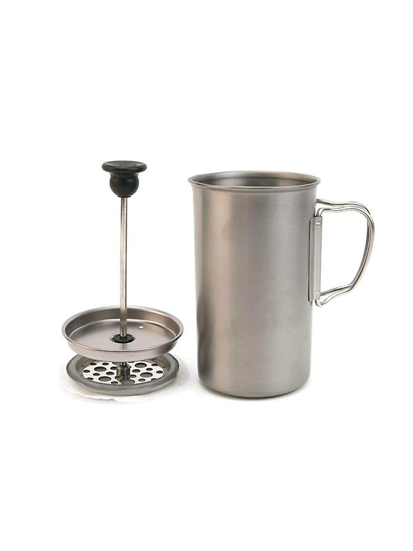 Snow Peak Titanium French Press - Silver Image 3