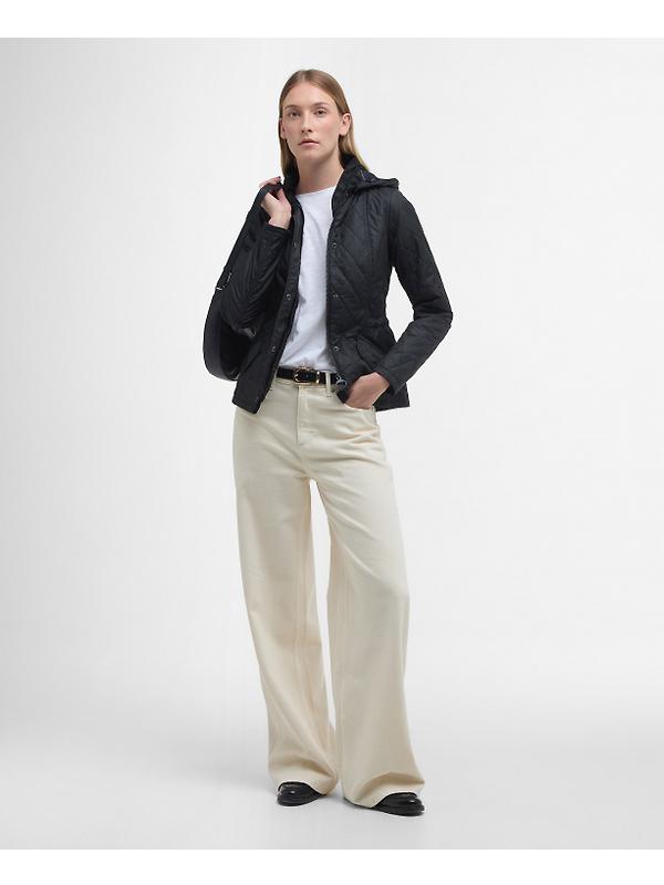 Barbour Women's Millfire Quilted Jacket - Black Image 3